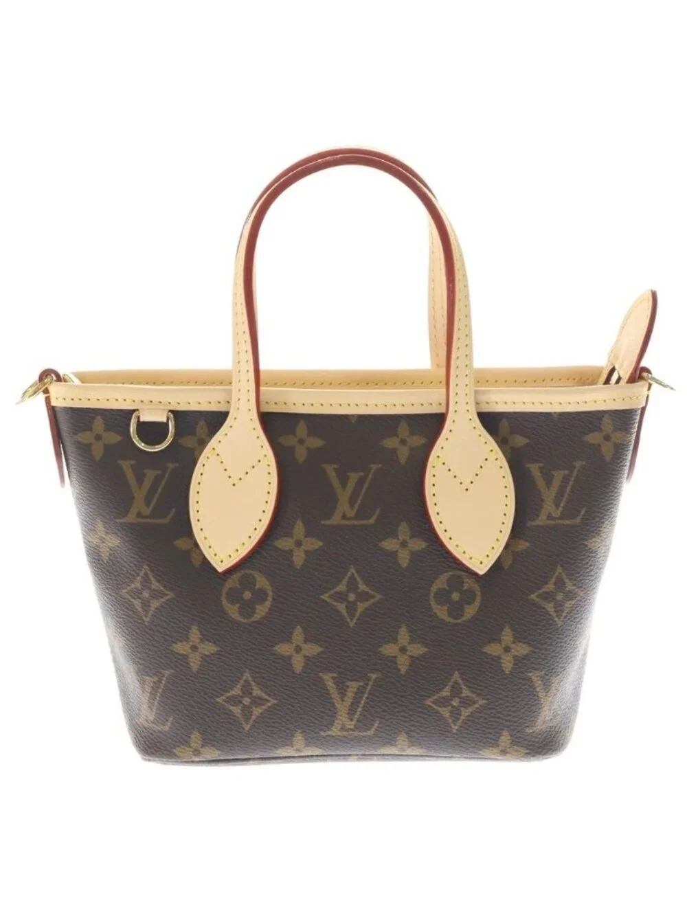 Louis Vuitton Monogram Neverfull BB Tote Shoulder Bag 2-Way Leather Brown